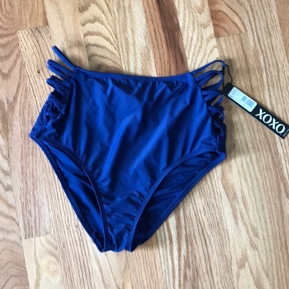 XOXO Navy Bikini Bottom